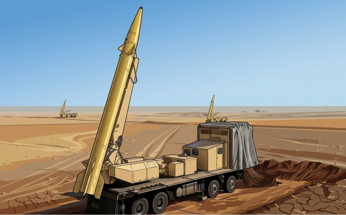 Iran Fires Missiles at Israel and U.S. Bases After Morning Strikes by U.S.–Israel Forces