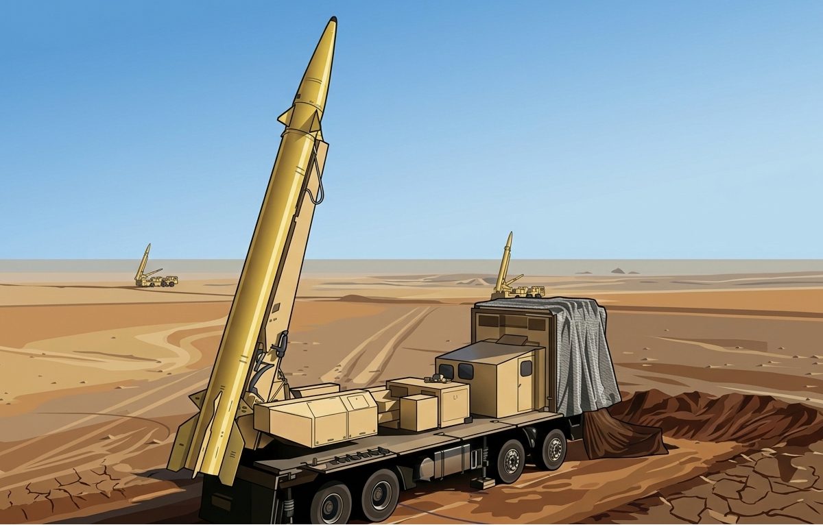 Iran Fires Missiles at Israel and U.S. Bases After Morning Strikes by U.S.–Israel Forces