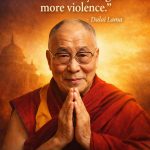 Dalai Lama. AI generated image
