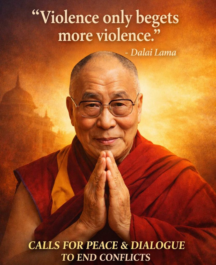 Dalai Lama. AI generated image