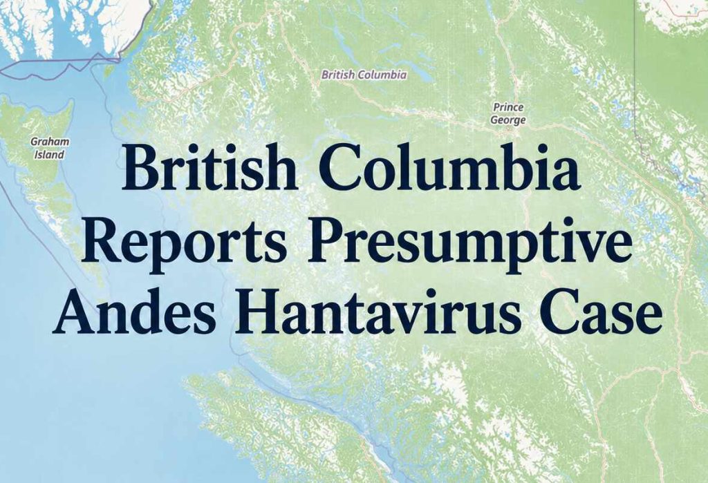 British Columbia Reports Presumptive Andes Hantavirus Case Linked to Antarctic Cruise Ship