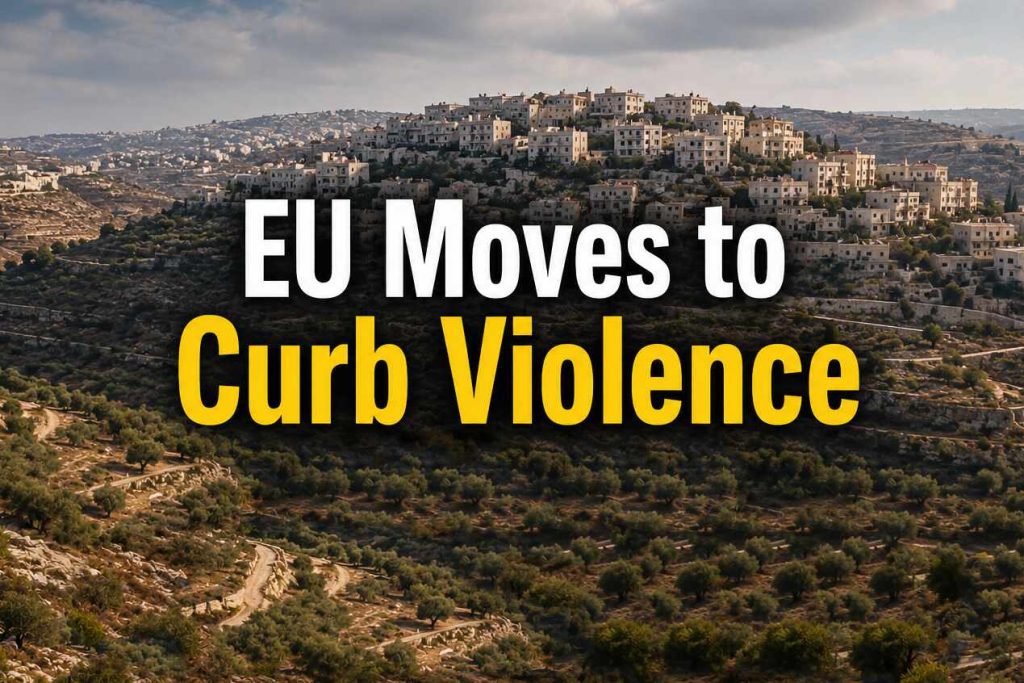 EU Moves to Sanction Extremist Settlers and Hamas Figures