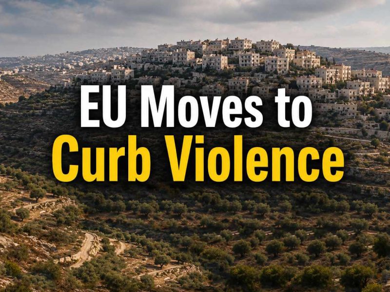 EU Moves to Sanction Extremist Settlers and Hamas Figures
