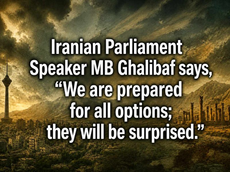 Iran Warns Of Response To Any Aggression Amid Hormuz Crisis