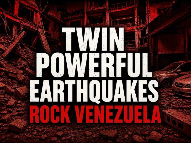 Twin earthquakes hit Venezuela